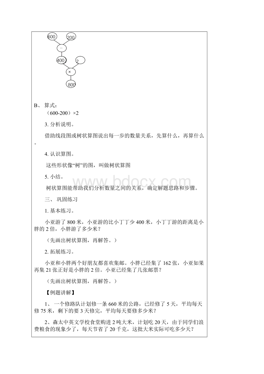 四年级应用题树状图与简便运算.docx_第3页