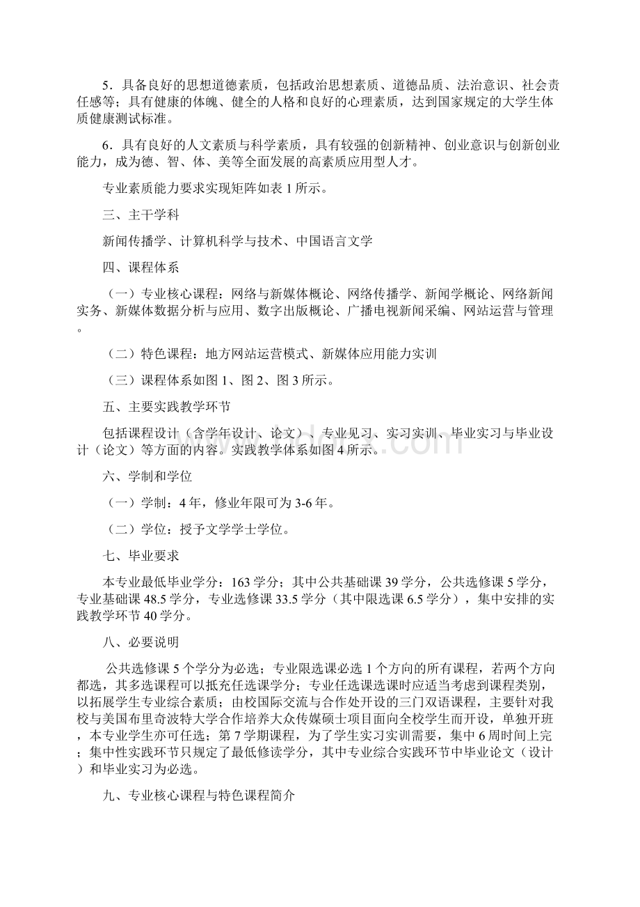 网络与新媒体专业人才培养方案.docx_第2页