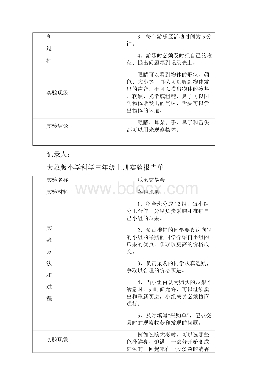 大象版小学科学三年级上册实验报告单.docx_第2页