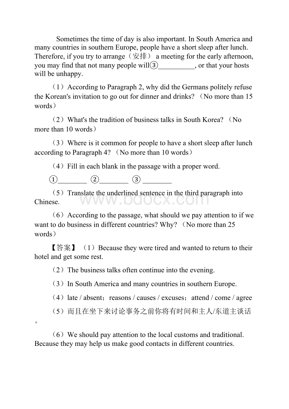 英语英语任务型阅读专项习题及答案解析及解析.docx_第2页