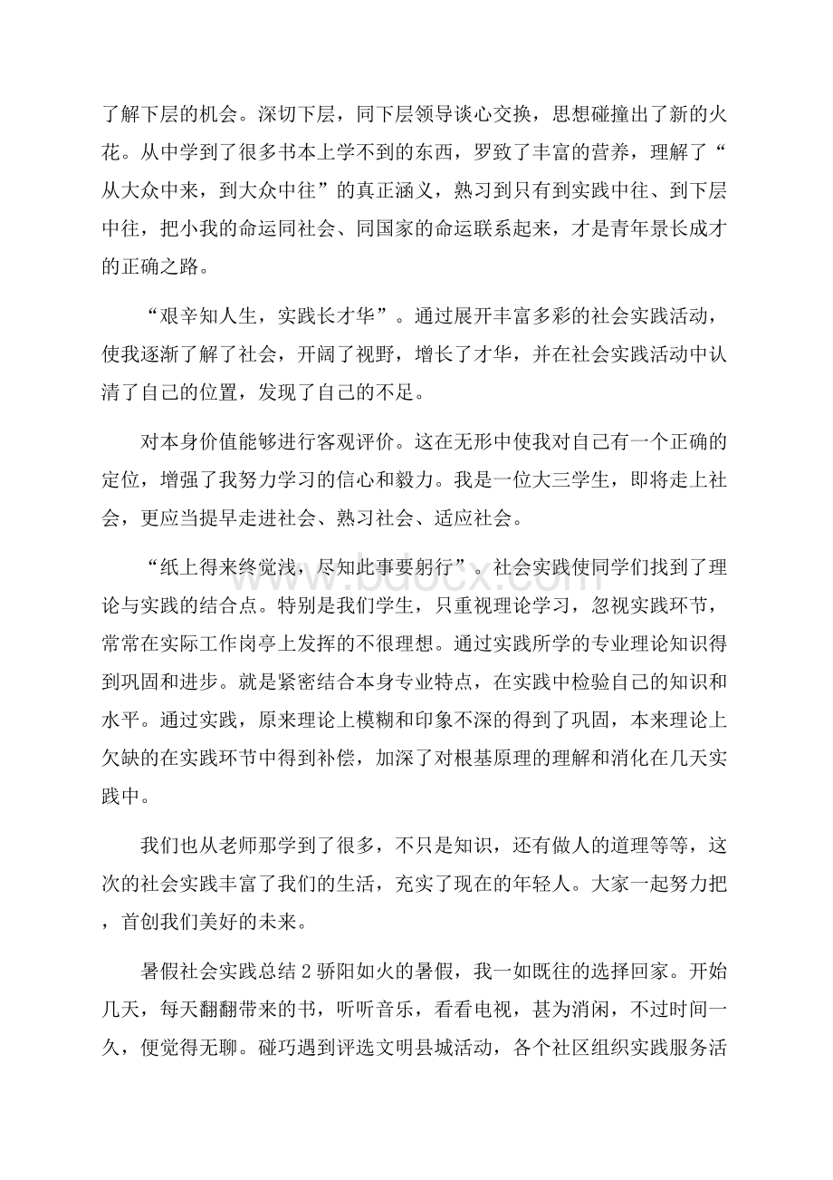 暑假社会实践总结范文.docx_第2页