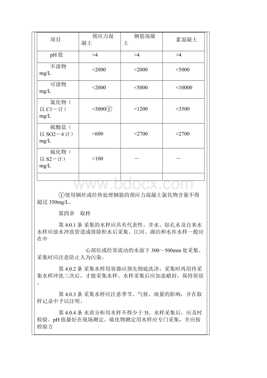 混凝土拌合用水标准.docx_第3页