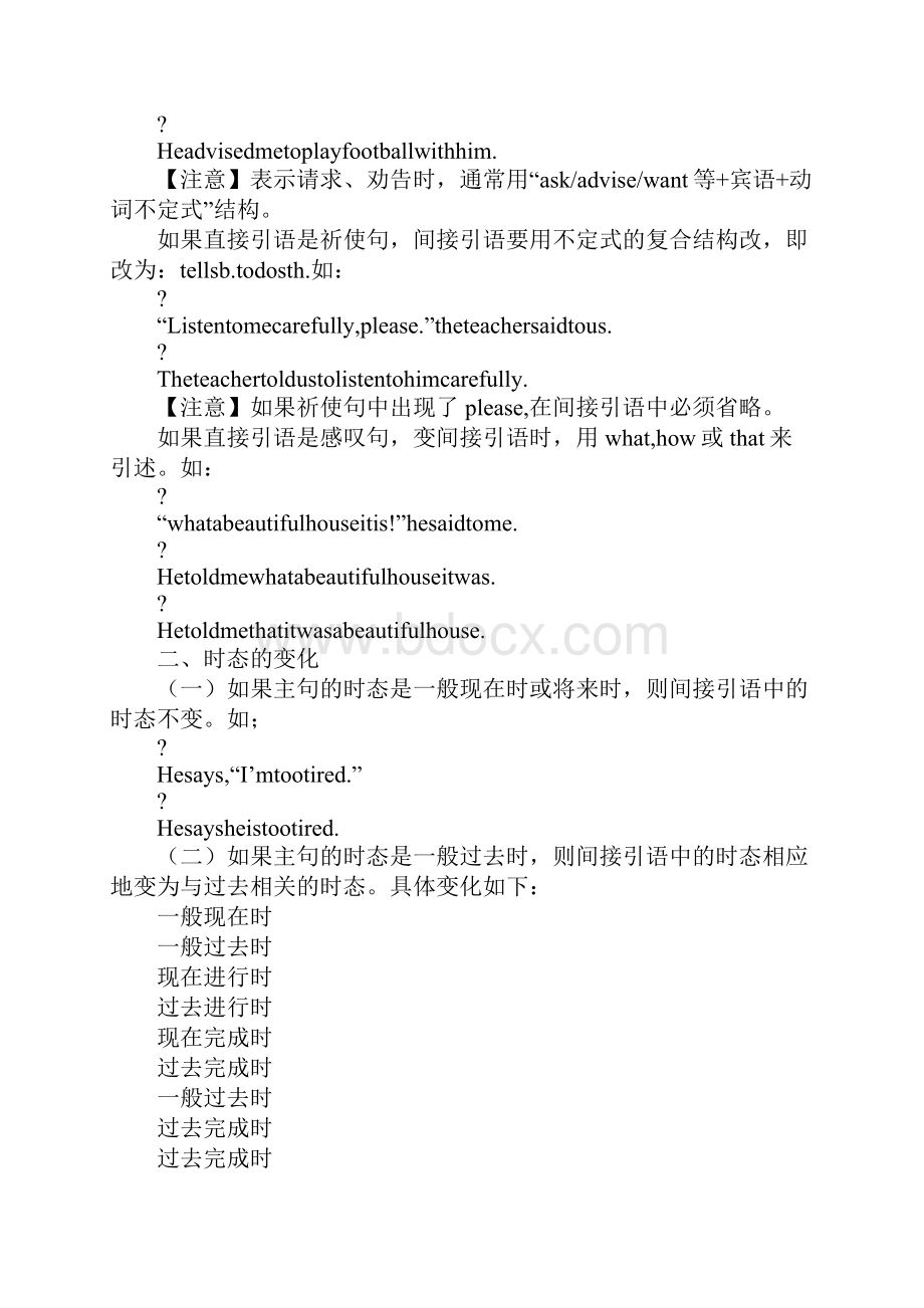 XX高一英语上学期必修12语法总结.docx_第2页