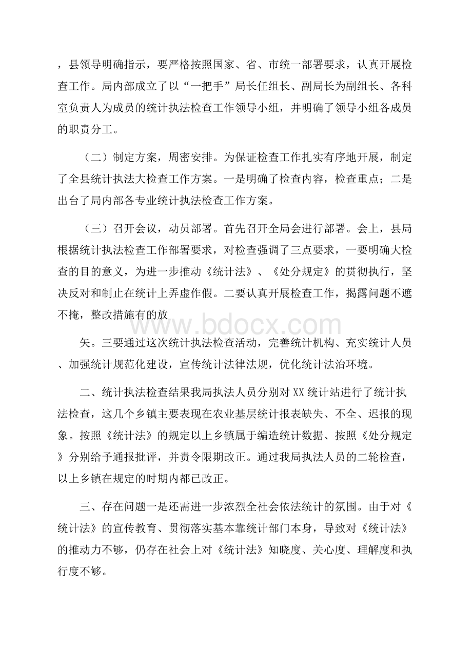 统计执法检查自查报告4篇.docx_第3页