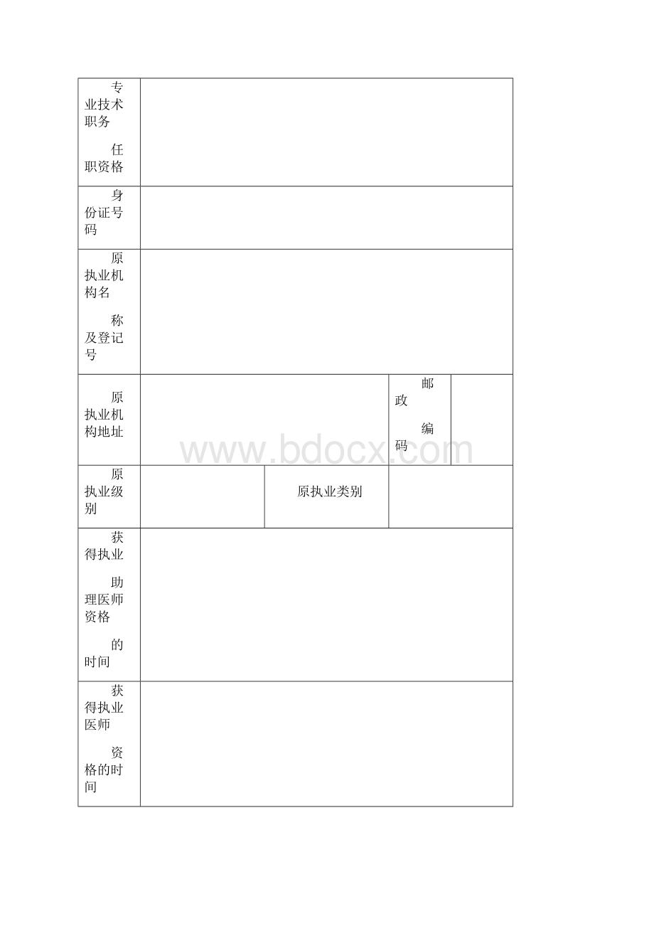 医师变更执业注册申请审核表参加规培人员使用.docx_第3页