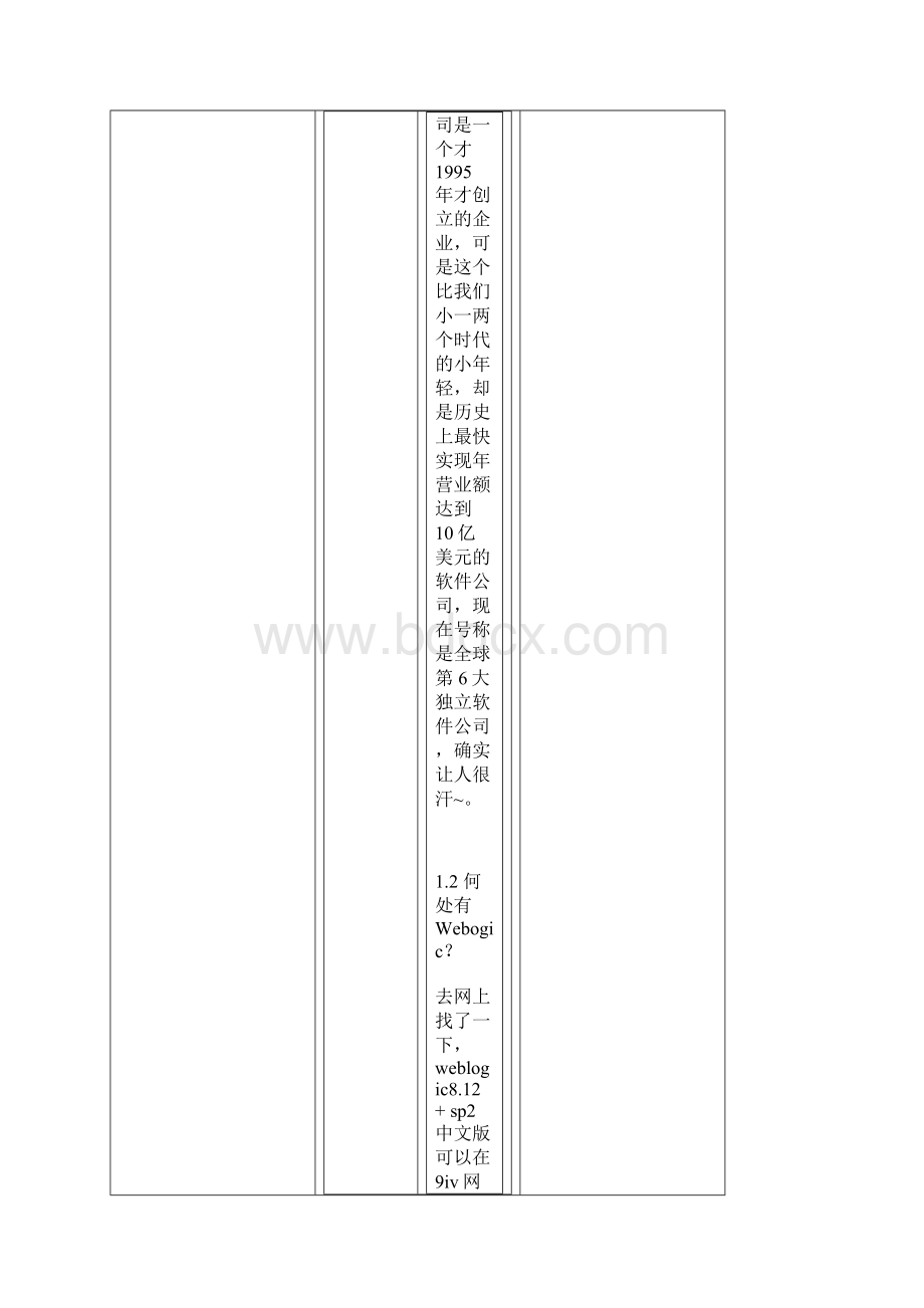 Weblogic8X安装及连接池配置指南.docx_第3页