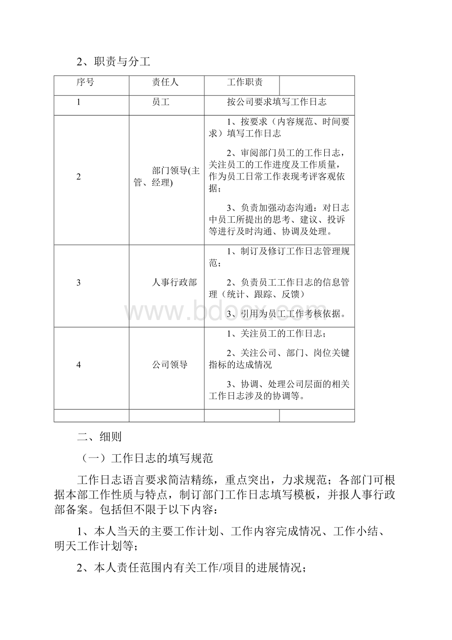 工作日志管理规范.docx_第2页