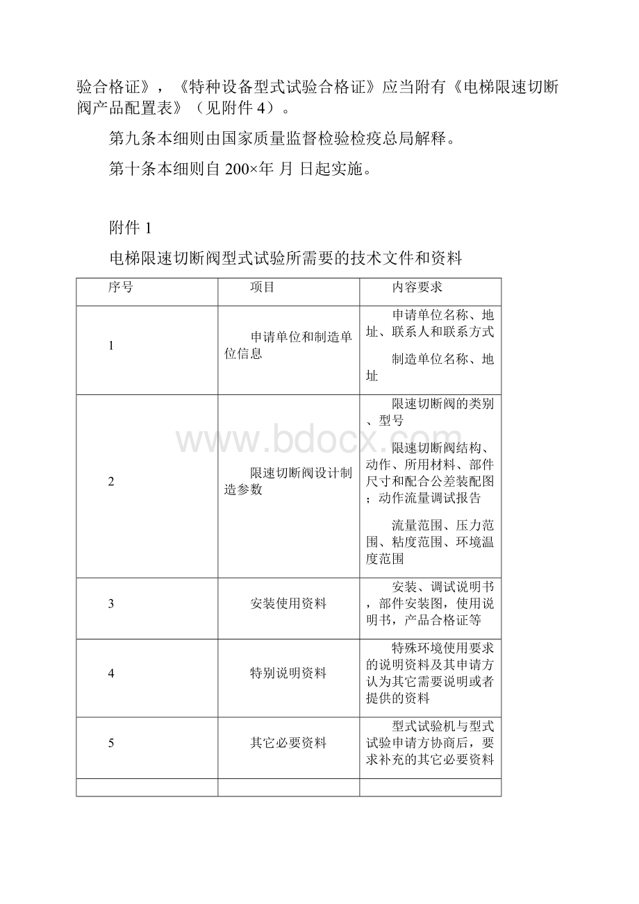 TSGT7015200电梯限速切断阀型式试验细则.docx_第3页