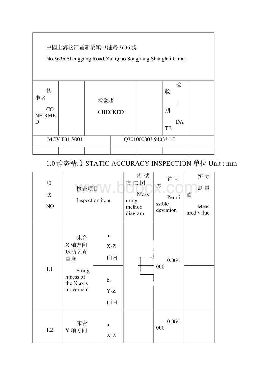 加工中心精度检验要求规范.docx_第2页