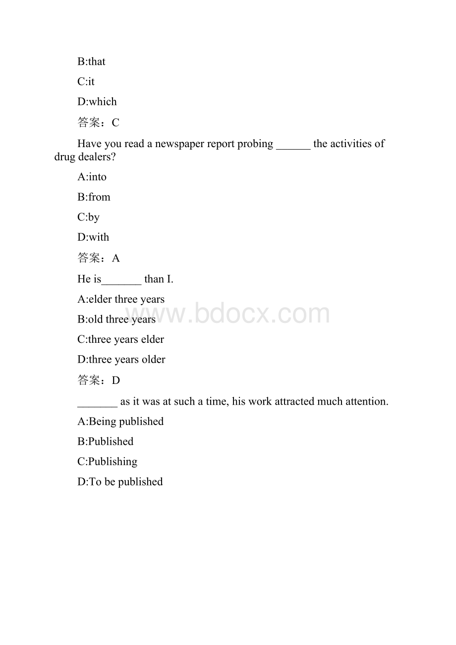 吉大18春学期《新视野英语二》在线作业一000578EF821BF210431290293A6A2B012FB7总10页.docx_第2页