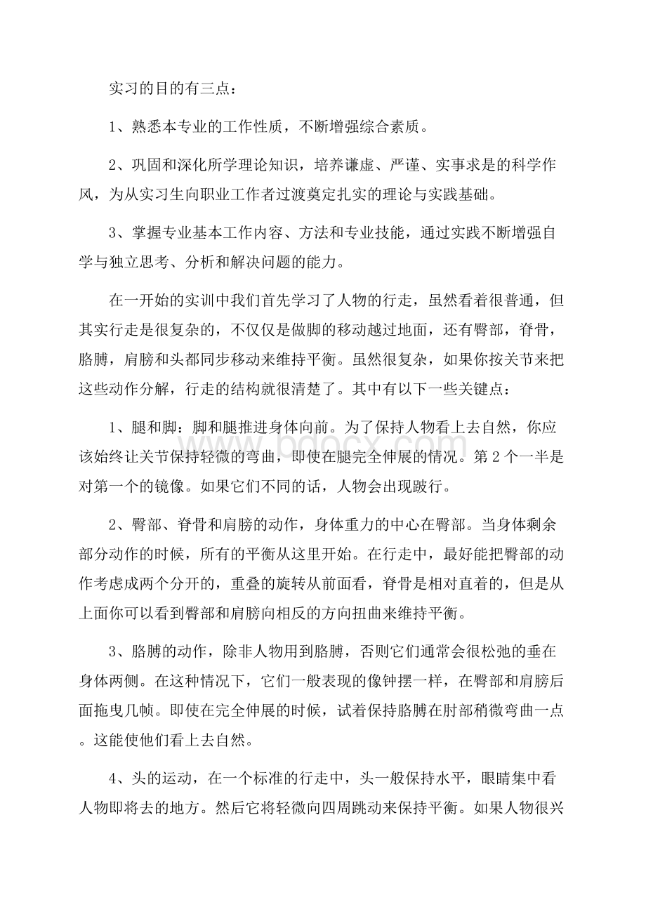 动画专业实习报告范文.docx_第3页