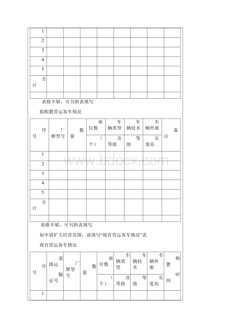 一道路旅客运输经营申请表.docx_第3页