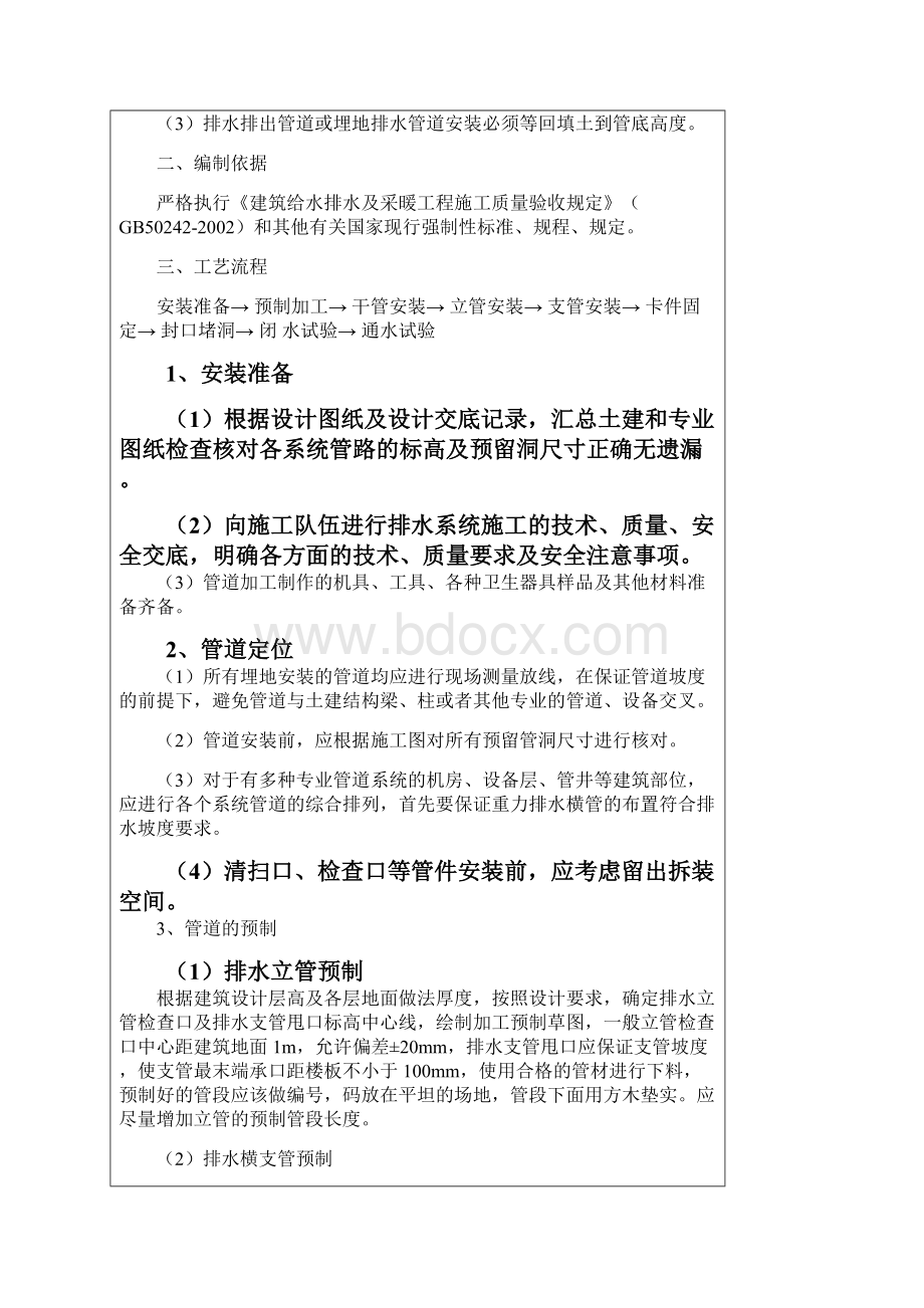 铸铁管安装技术交底.docx_第2页