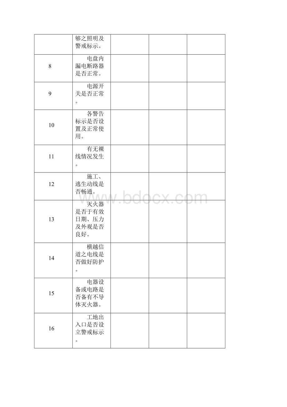 一般安全卫生检查表.docx_第2页