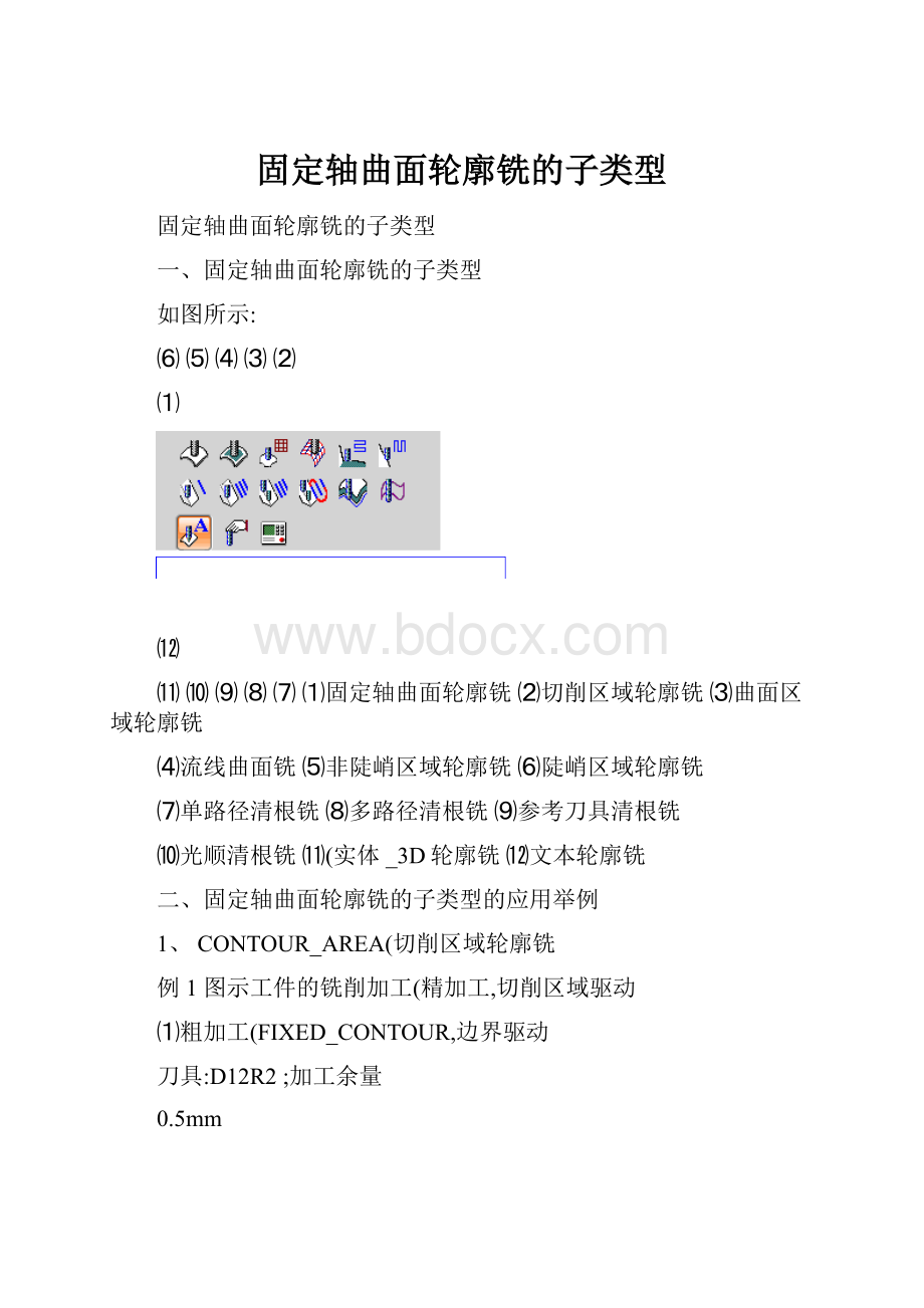 固定轴曲面轮廓铣的子类型.docx_第1页