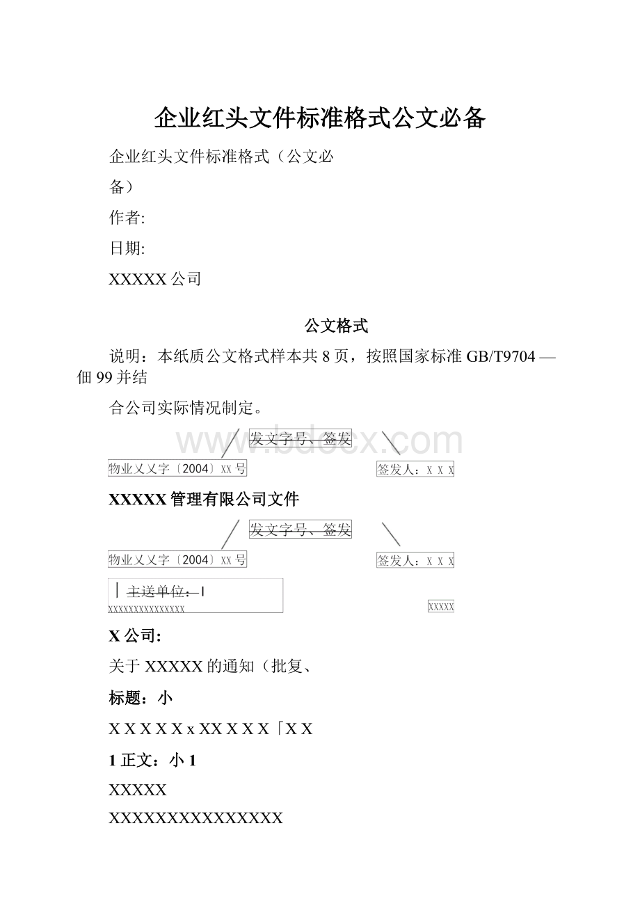 企业红头文件标准格式公文必备.docx_第1页