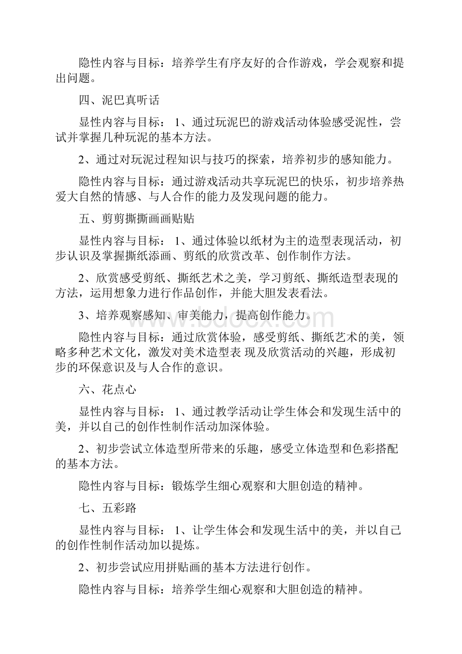 人民美术出版社出版小学一年级上册美术教案.docx_第2页