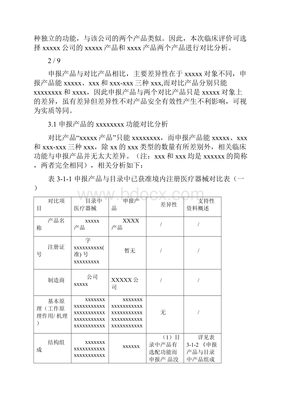 医疗器械临床评价资料已通过注册审评版.docx_第3页