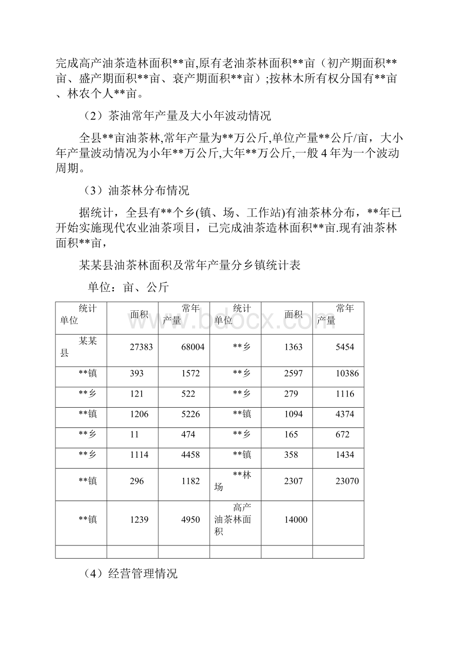 某某县度现代农业油茶产业示范项目实施方案.docx_第3页