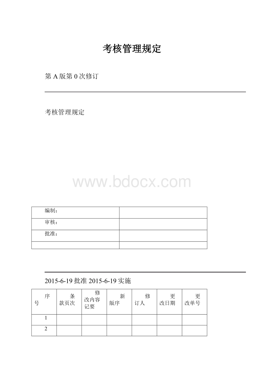 考核管理规定.docx