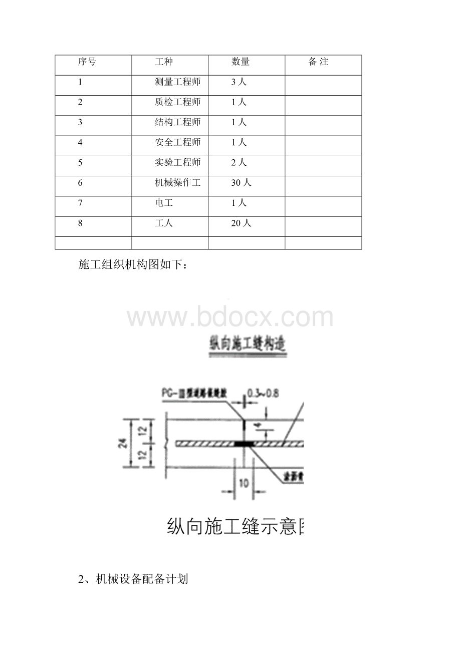 水泥混凝土道路路面施工方案设计.docx_第2页