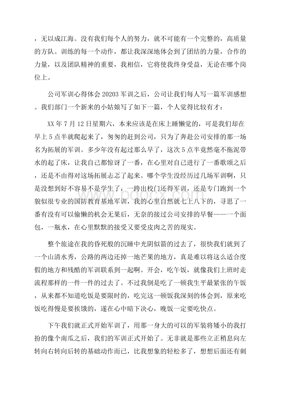 公司军训心得体会.docx_第3页