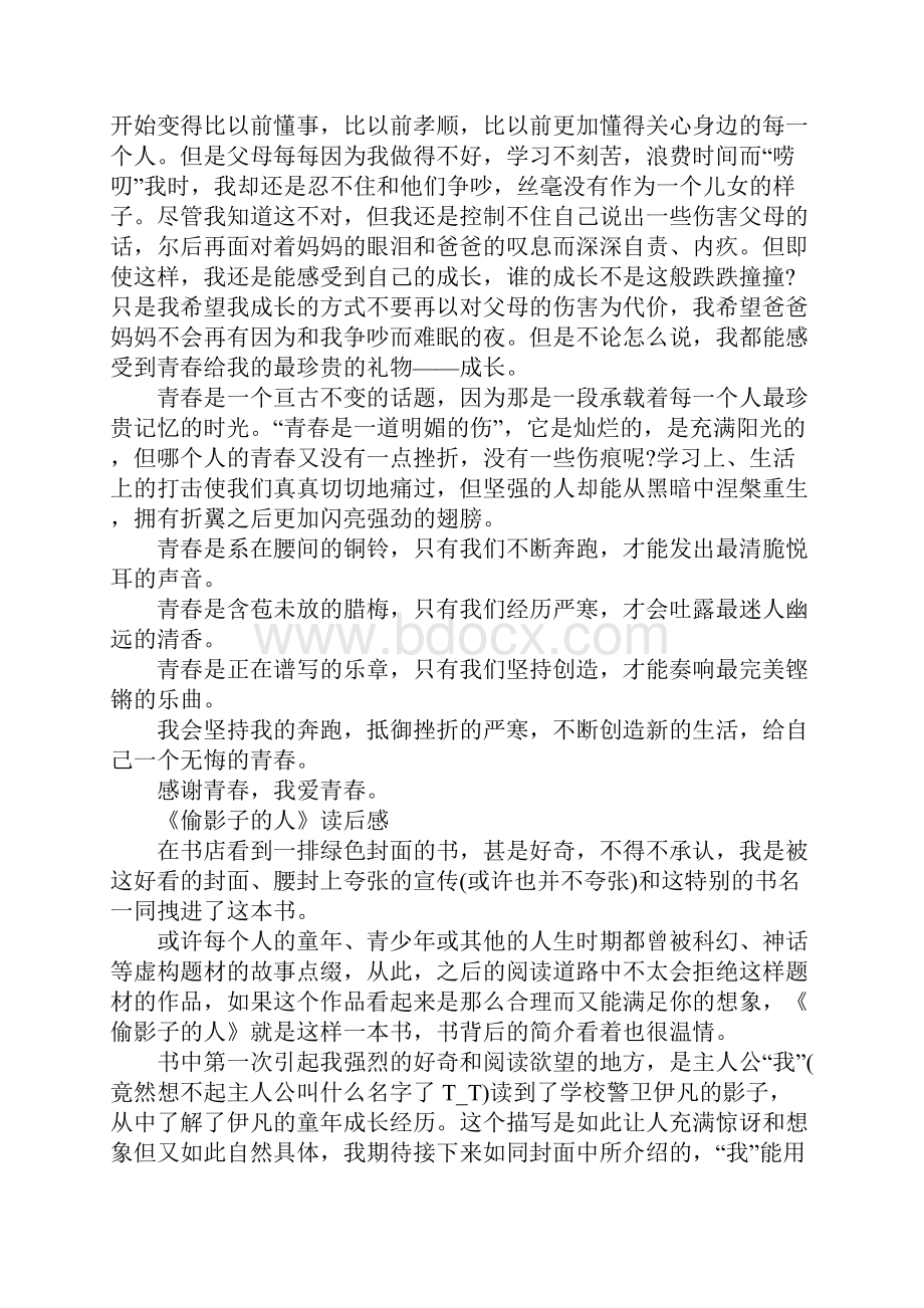 教师读书笔记偷影子的人.docx_第2页