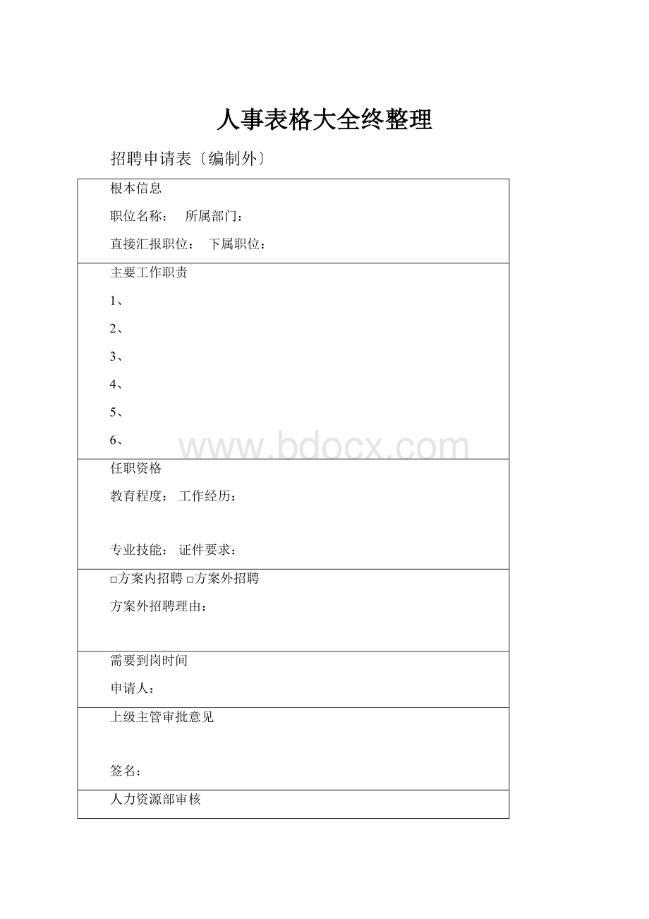 人事表格大全终整理.docx_第1页