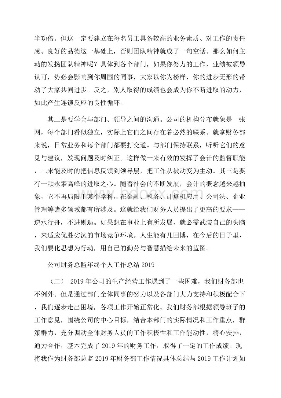 公司财务总监年终个人工作总结.docx_第3页