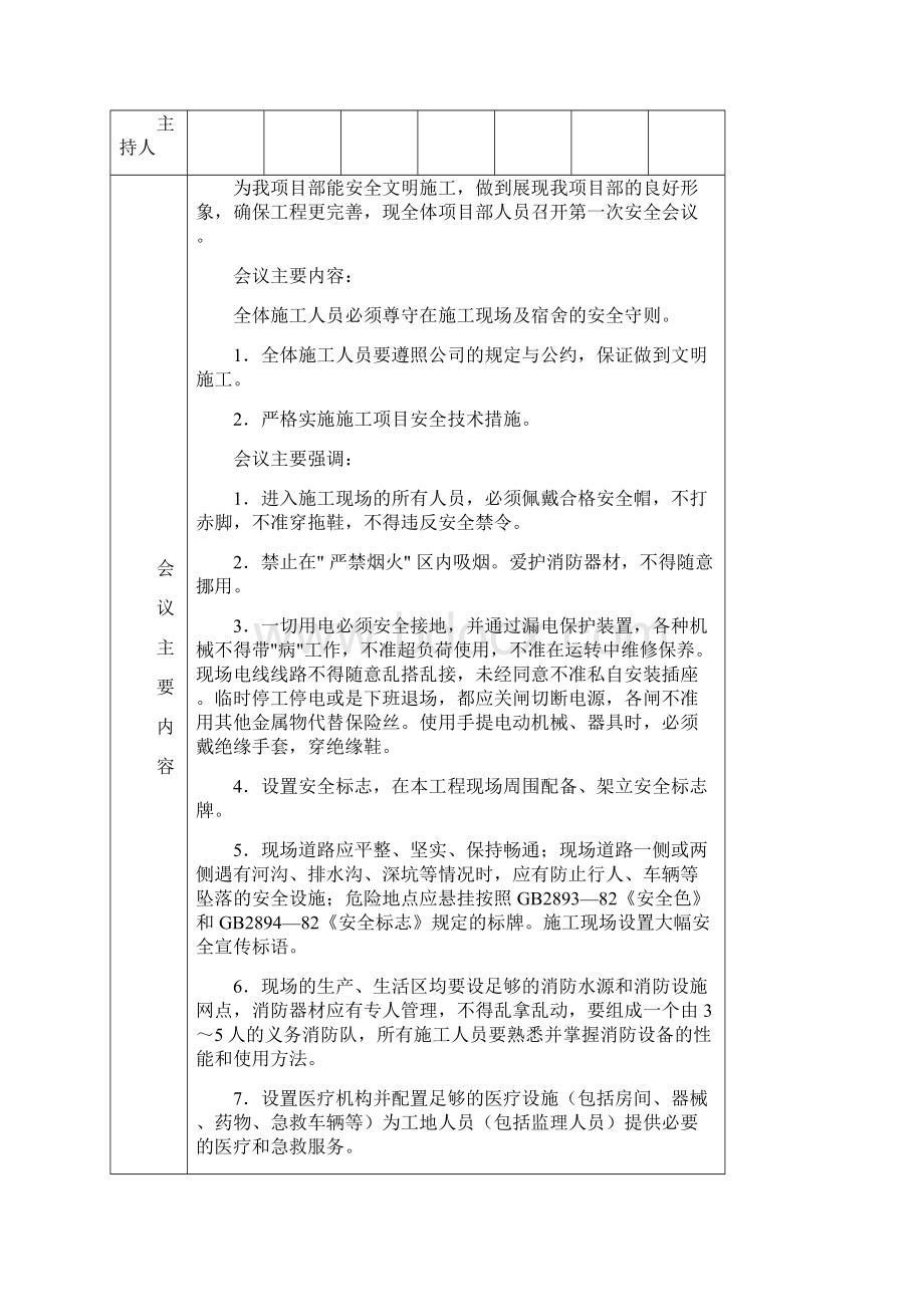 安全会议记录表.docx_第3页