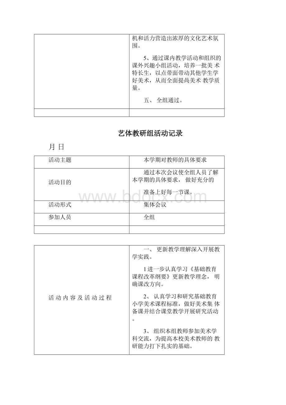 艺体教研组活动记录.docx_第2页