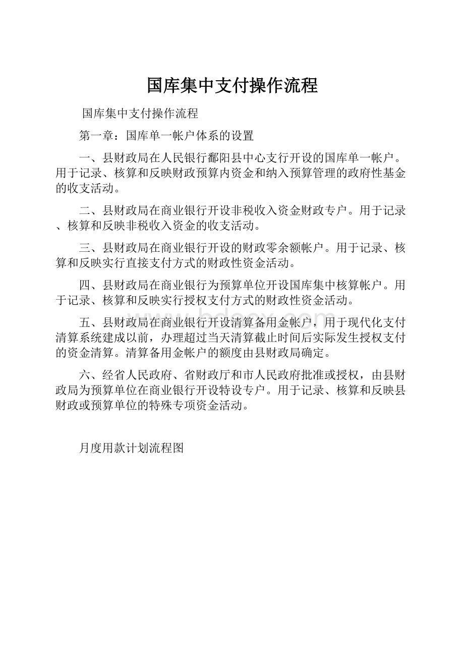 国库集中支付操作流程.docx