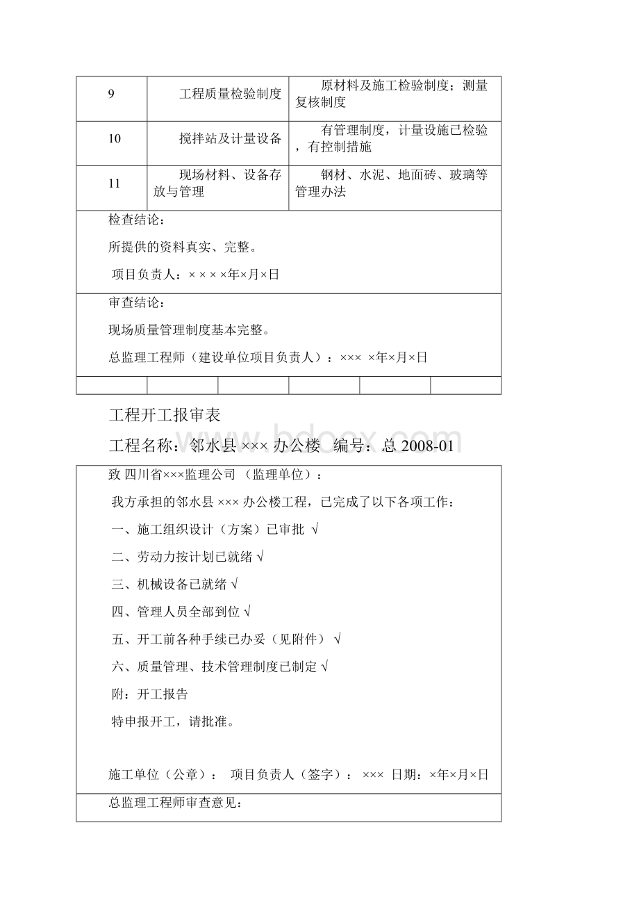 施工现场质量管理审查记录表.docx_第2页