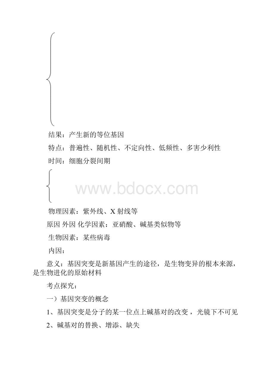 基因突变第一轮复习教案.docx_第2页