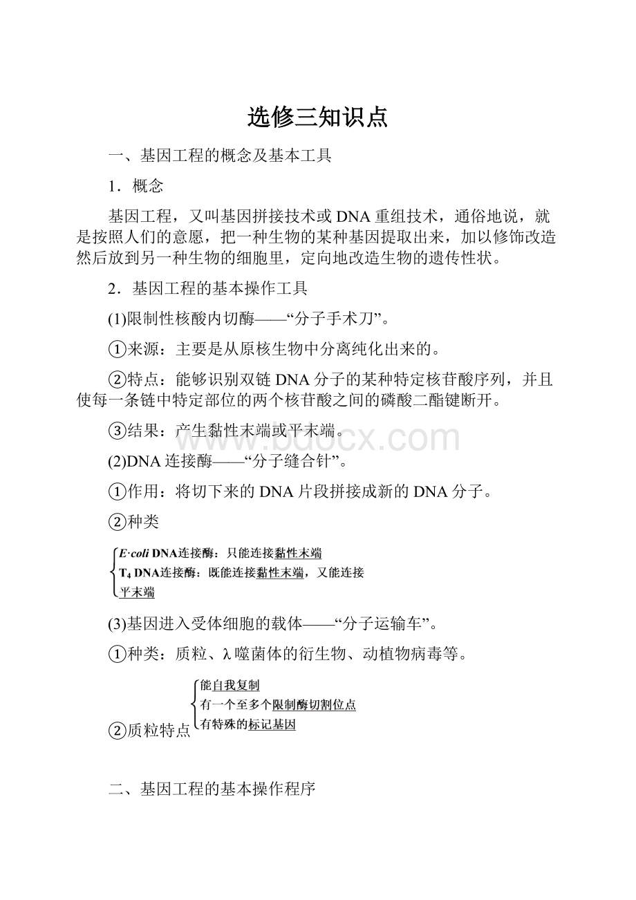 选修三知识点.docx