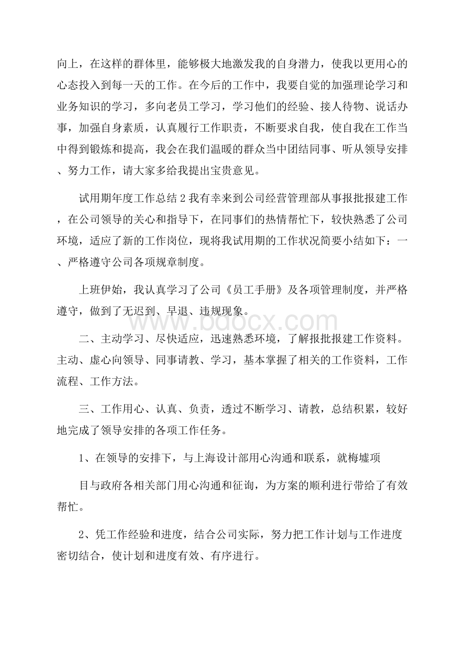 试用期年度工作总结.docx_第2页