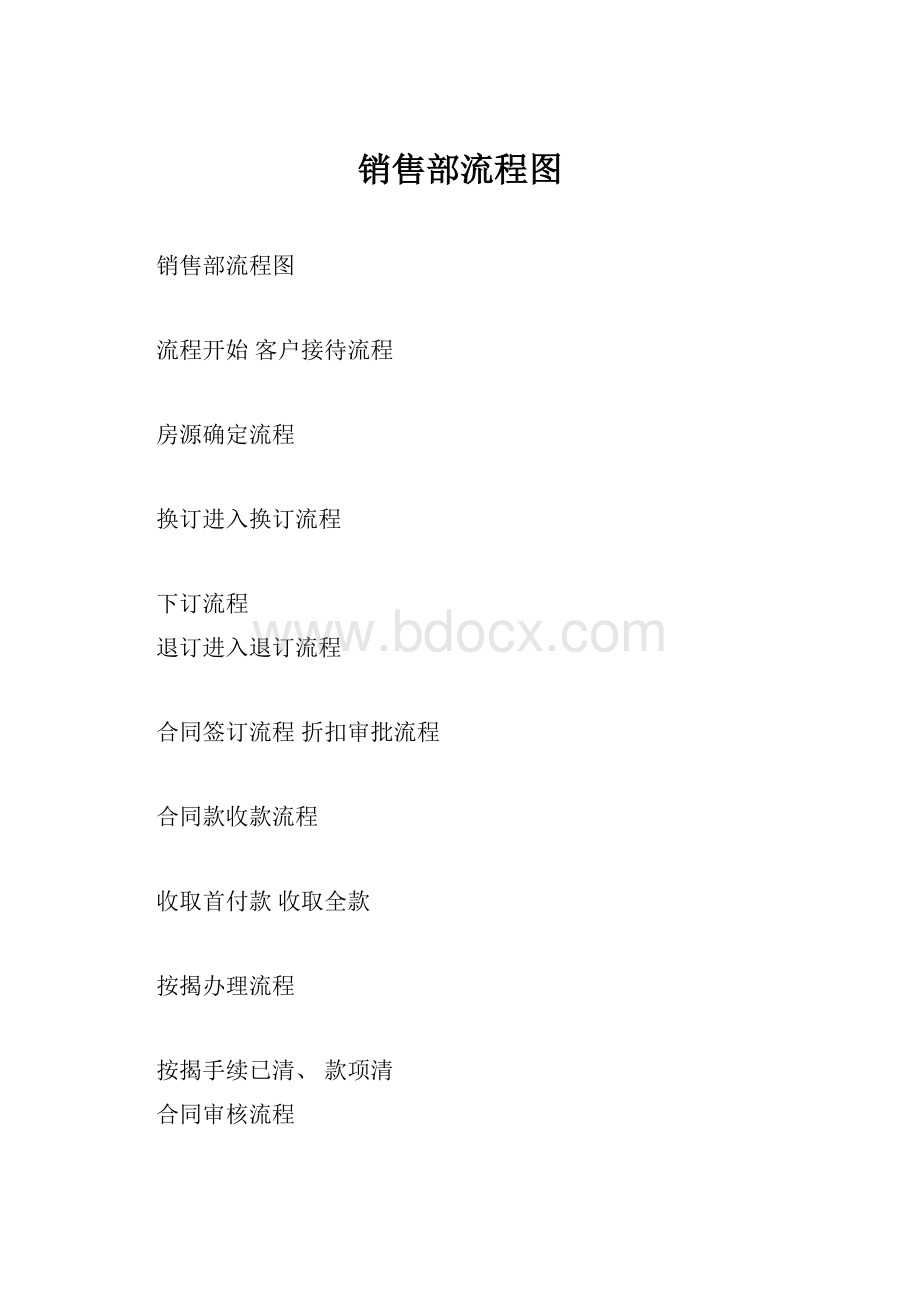 销售部流程图.docx