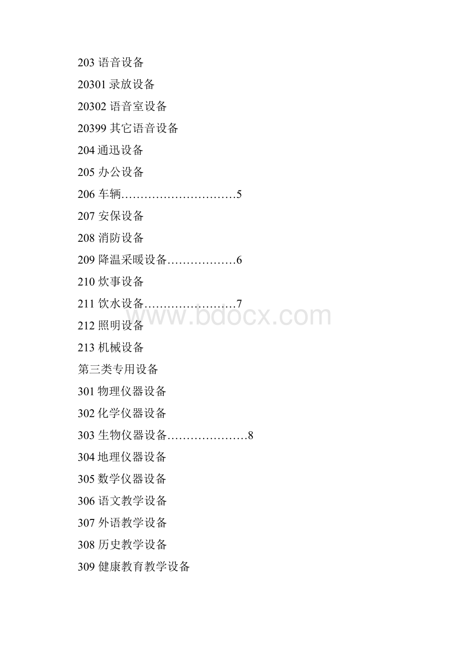 山东省中小学学校固定资产 教育分类代码 财政部 最新.docx_第2页