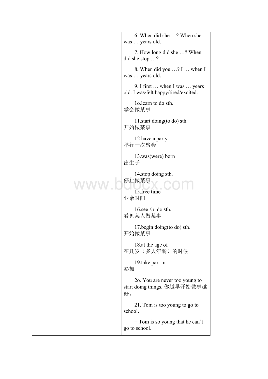 中考英语复习课本知识整理八年级上.docx_第3页