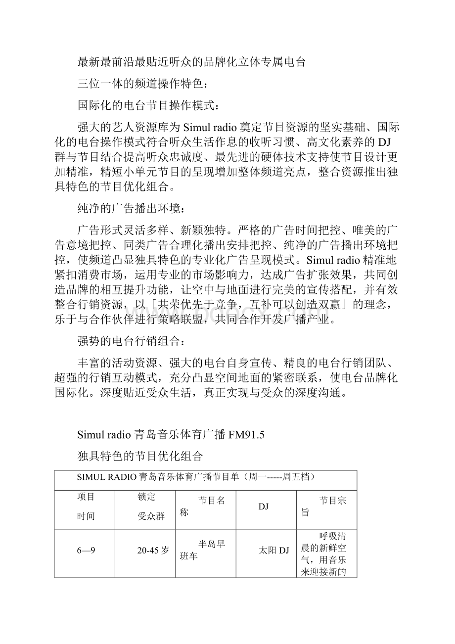 Simulradio青岛音乐体育广播.docx_第2页