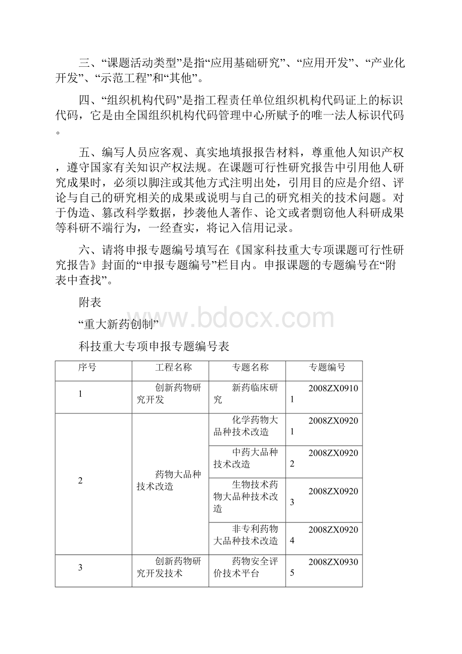 国家科技重大专项课题可研专业技术方案申报书.docx_第2页