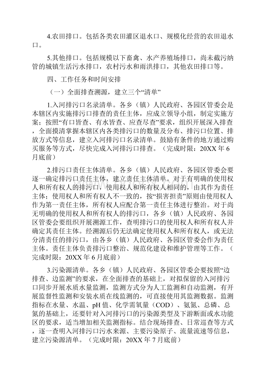 全流域入河排污口排查整治工作方案.docx_第2页