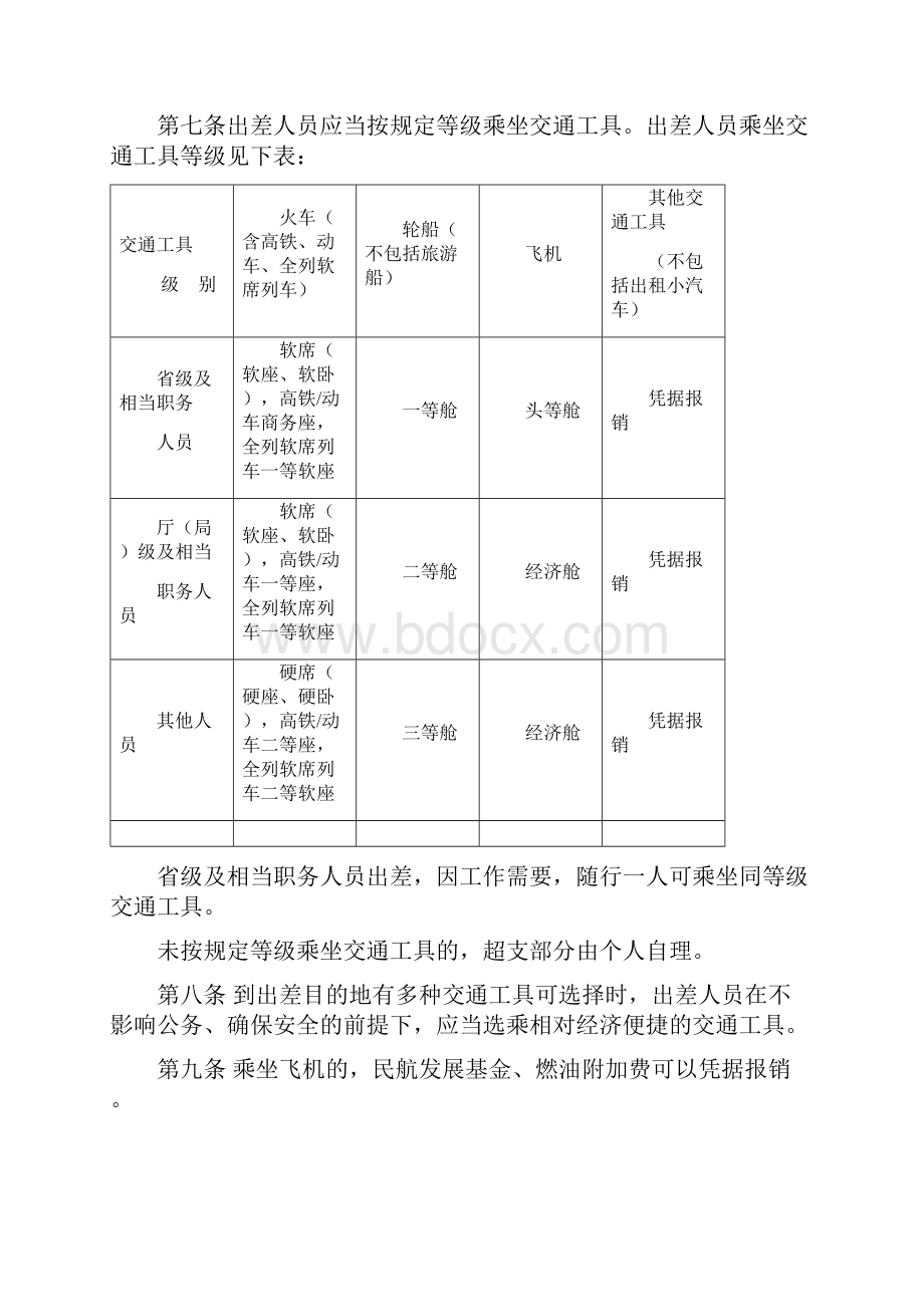 吉林省省直机关差旅费管理办法.docx_第2页