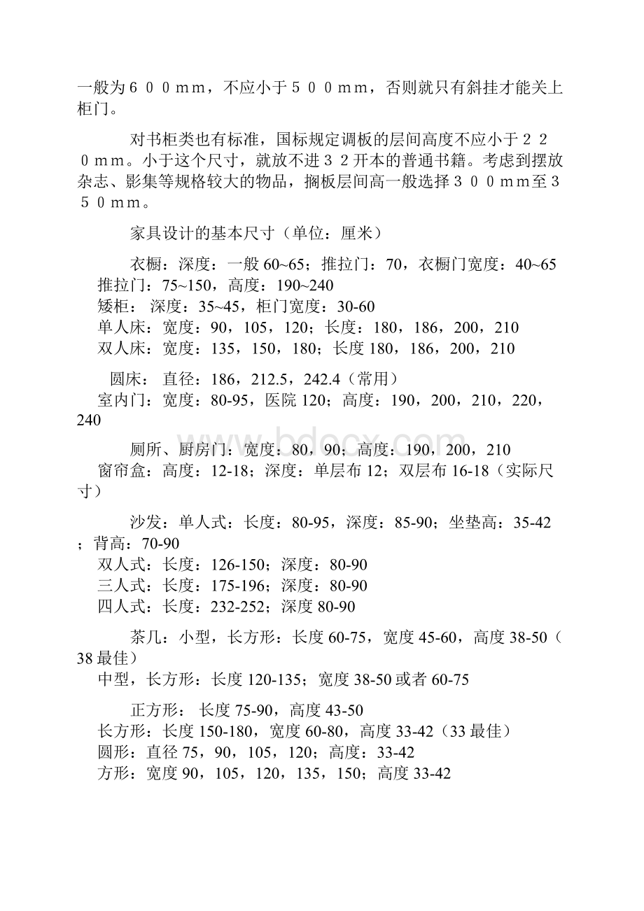 家具国家标准尺寸大全.docx_第3页