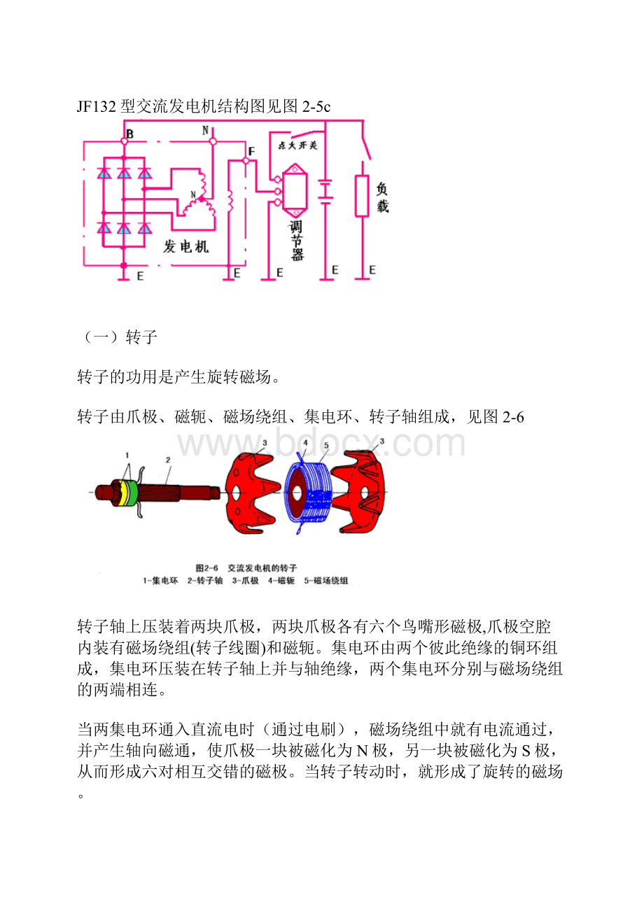 交流发电机的结构及工作原理.docx_第2页