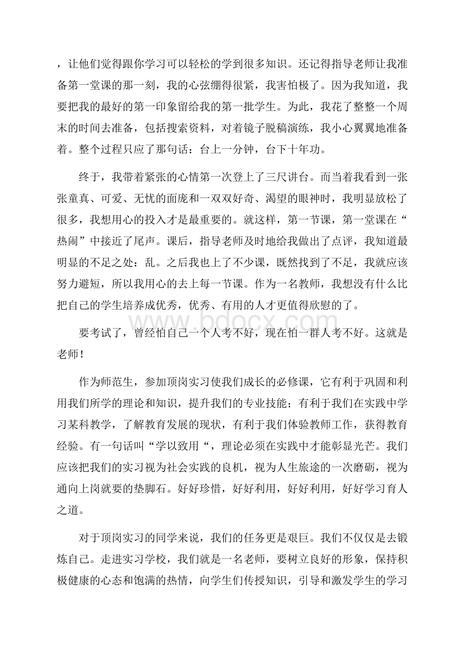 关于教学实习工作总结集合九篇.docx_第2页