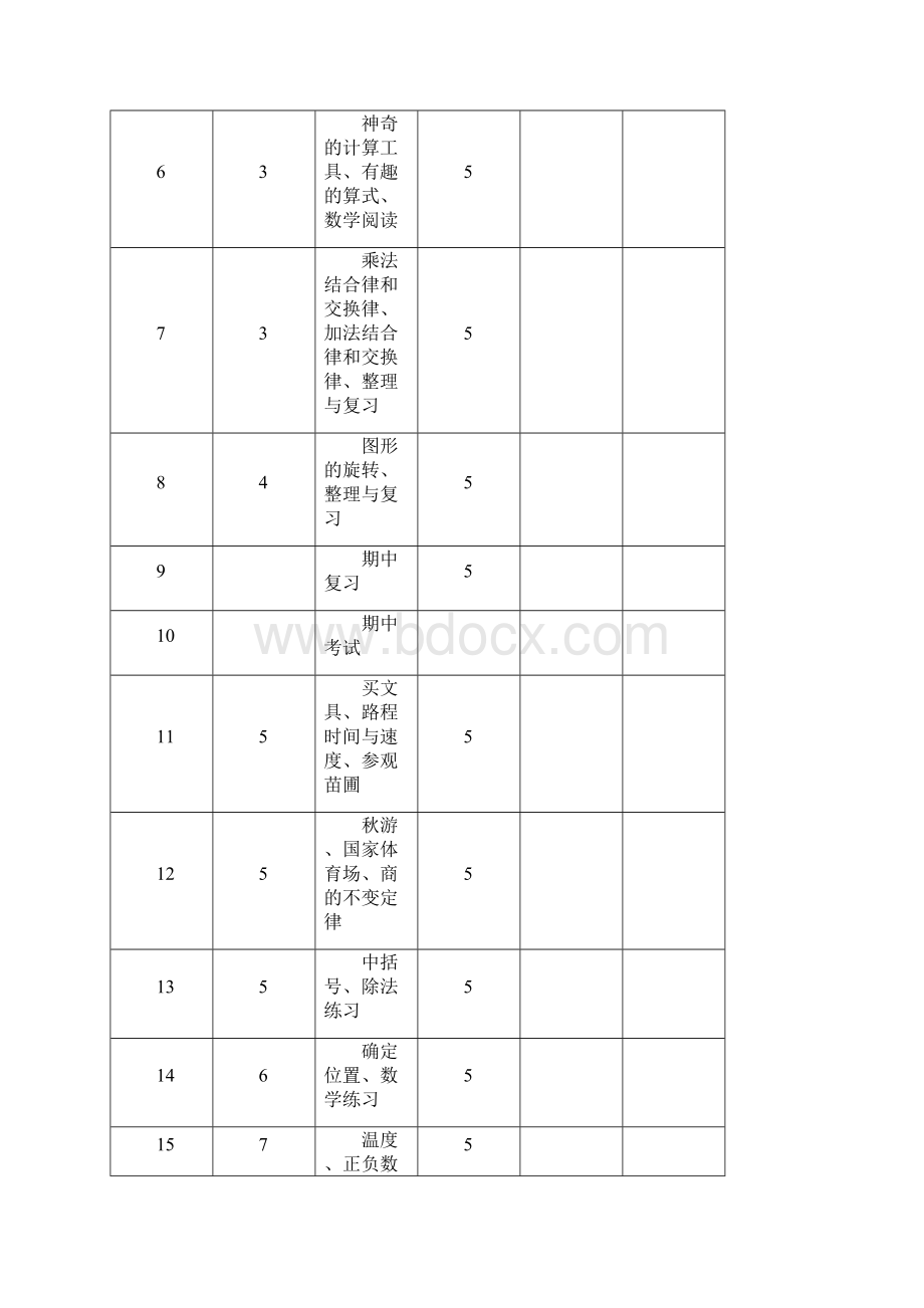 北师大版小学数学四年级上册全册教案.docx_第2页