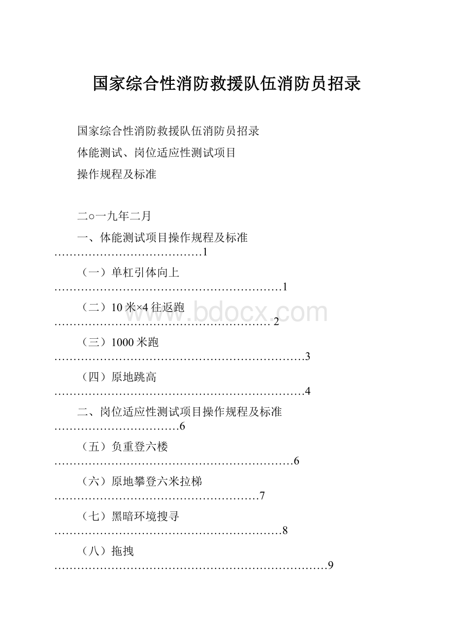 国家综合性消防救援队伍消防员招录.docx_第1页