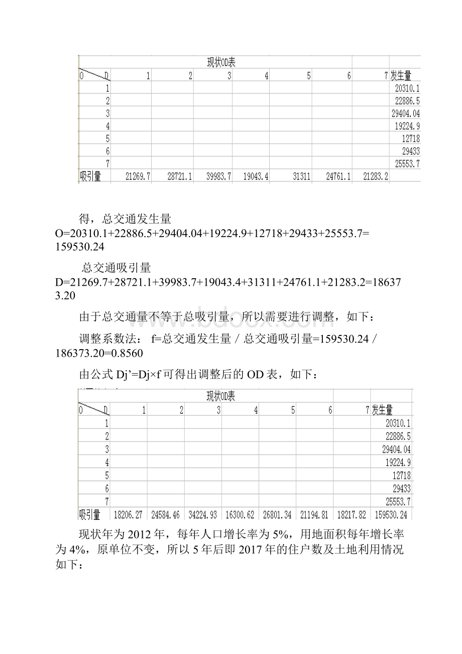 交通规划课程设计报告.docx_第3页