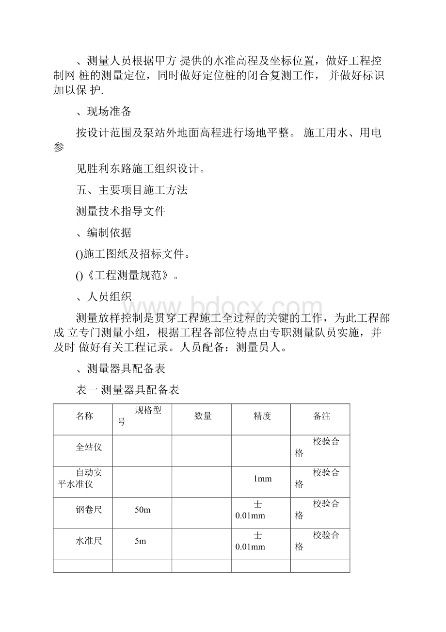 污水提升泵站专项方案.docx_第2页